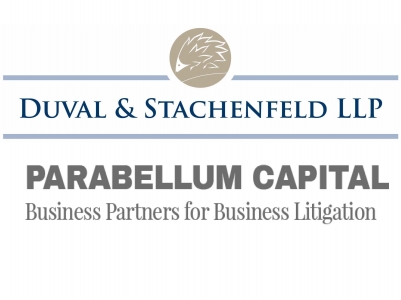 Duval & Stachenfeld LLP Announces Collaboration with Parabellum Capital, Which is a Leader in Real Estate Litigation Finance