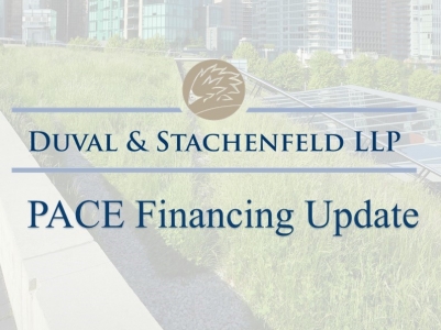 Keeping 'PACE' | New York City PACE Financing Update