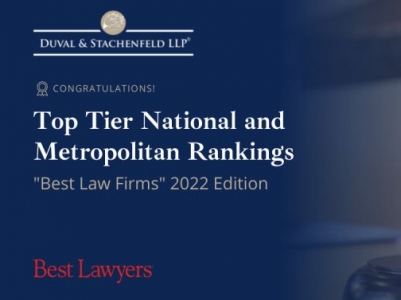 D&S Listed in Best Lawyers "Best Law Firms" 2022 Edition