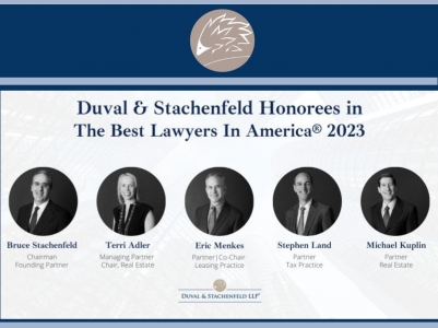 Duval & Stachenfeld Honorees in The Best Lawyers In America 2023
